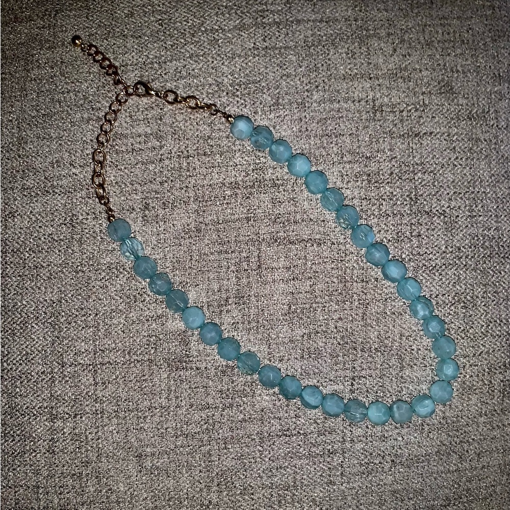 Beautiful Blue Beaded Necklace